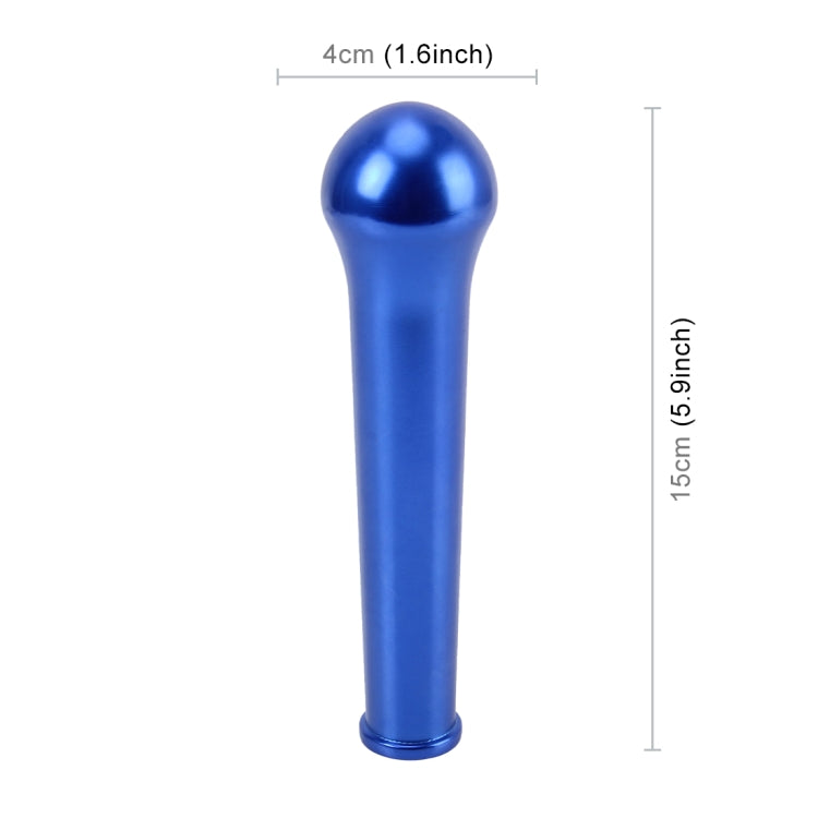 Universal Car Modified Shifter Lever Cover Manual Automatic Gear Shift Knob, Size: 15*4cm(Blue) - Shift Knob by PMC TechLife | Online Shopping South Africa | PMC TechLife | Buy Now Pay Later Mobicred
