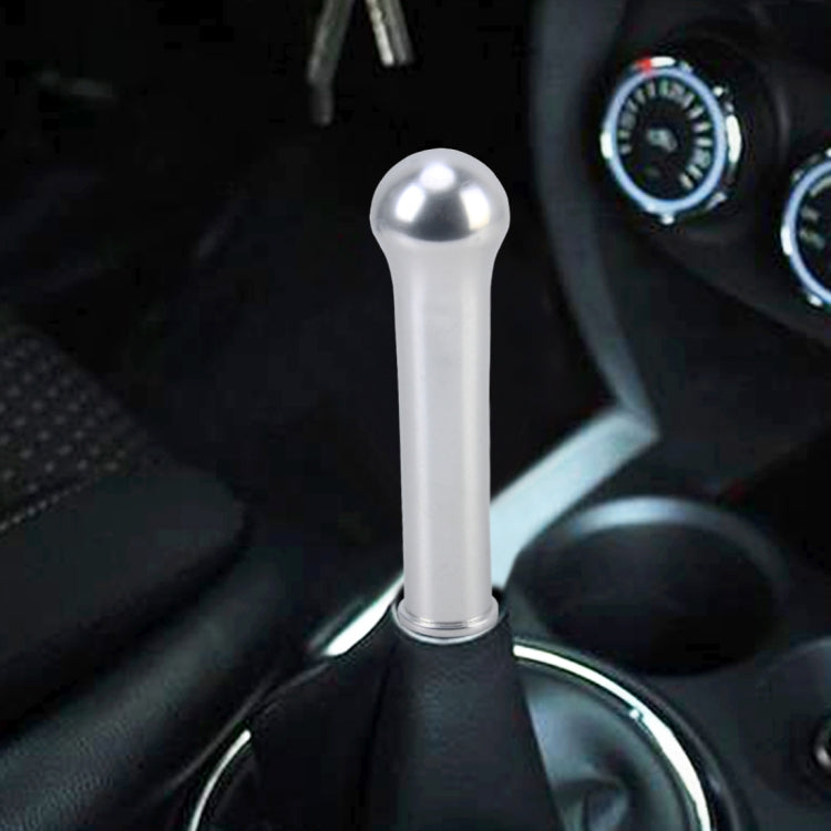 Universal Car Modified Shifter Lever Cover Manual Automatic Gear Shift Knob, Size: 15*4cm(Silver) - Shift Knob by PMC TechLife | Online Shopping South Africa | PMC TechLife | Buy Now Pay Later Mobicred
