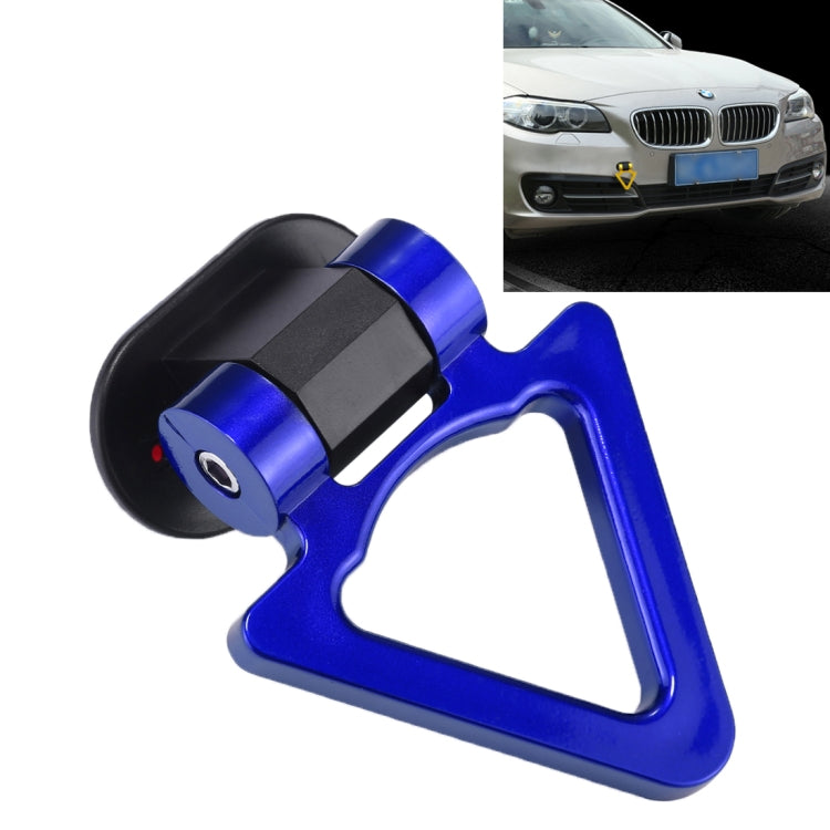 Car Truck Bumper Triangle Tow Hook Adhesive Decal Sticker Exterior Decoration (Blue) - Towing Bars by PMC TechLife | Online Shopping South Africa | PMC TechLife | Buy Now Pay Later Mobicred
