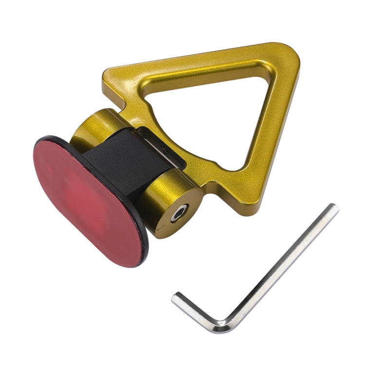 Car Truck Bumper Triangle Tow Hook Adhesive Decal Sticker Exterior Decoration (Yellow) - Towing Bars by PMC TechLife | Online Shopping South Africa | PMC TechLife | Buy Now Pay Later Mobicred