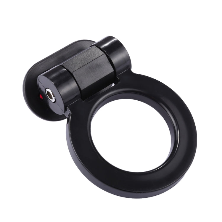 Car Truck Bumper Round Tow Hook Ring Adhesive Decal Sticker Exterior Decoration(Black) - Towing Bars by PMC TechLife | Online Shopping South Africa | PMC TechLife | Buy Now Pay Later Mobicred