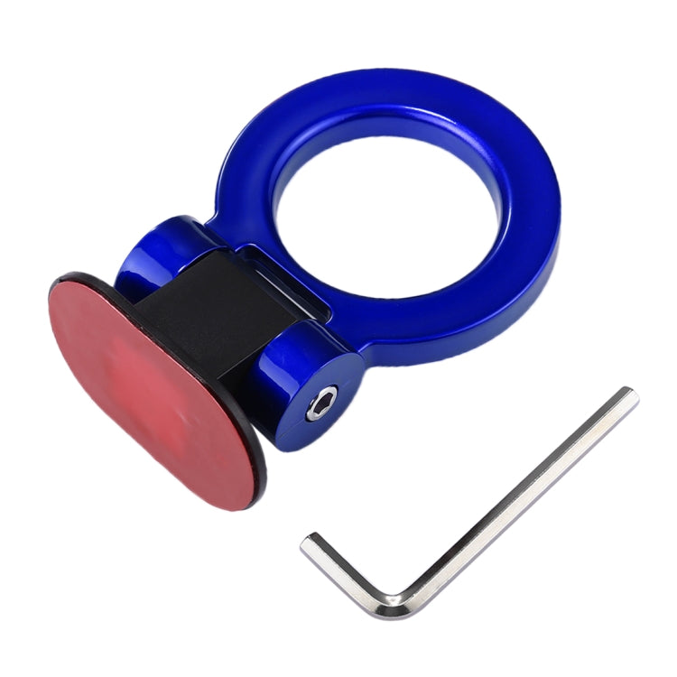 Car Truck Bumper Round Tow Hook Ring Adhesive Decal Sticker Exterior Decoration (Blue) - Towing Bars by PMC TechLife | Online Shopping South Africa | PMC TechLife | Buy Now Pay Later Mobicred