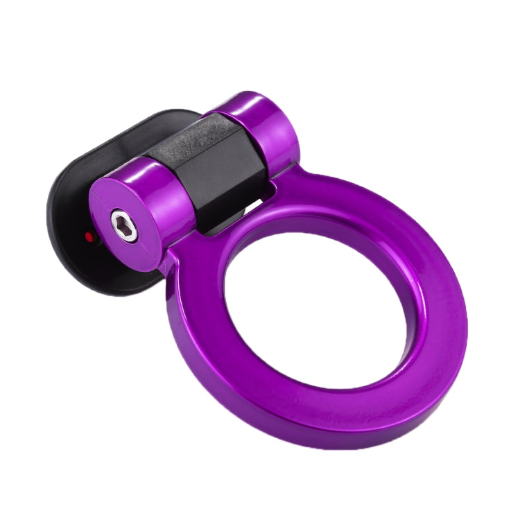 Car Truck Bumper Round Tow Hook Ring Adhesive Decal Sticker Exterior Decoration (Purple) - Towing Bars by PMC TechLife | Online Shopping South Africa | PMC TechLife | Buy Now Pay Later Mobicred