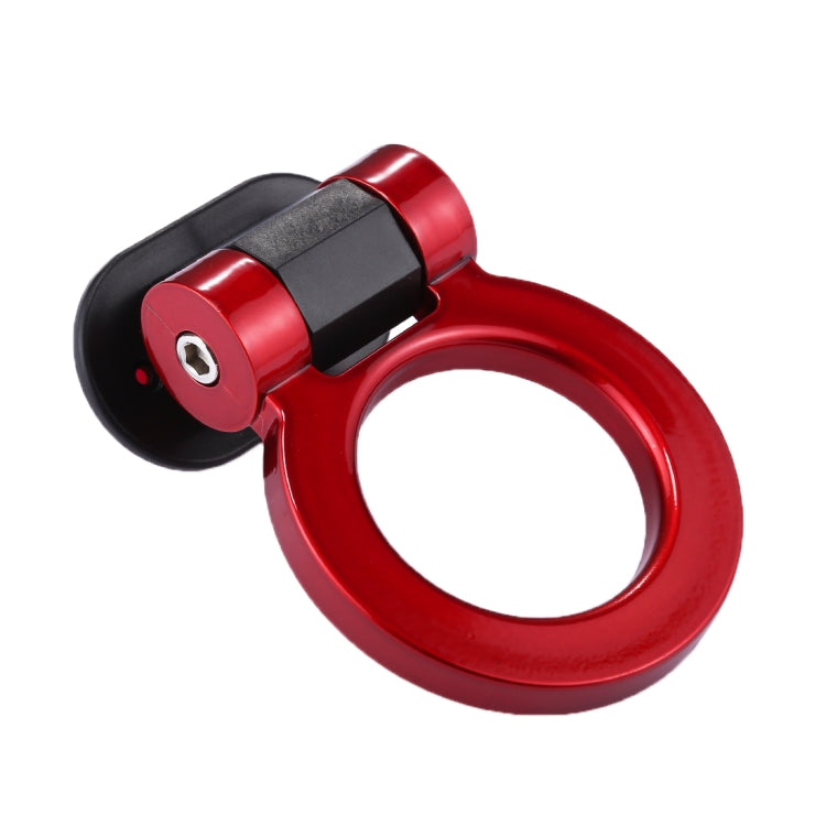 Car Truck Bumper Round Tow Hook Ring Adhesive Decal Sticker Exterior Decoration (Red) - Towing Bars by PMC TechLife | Online Shopping South Africa | PMC TechLife | Buy Now Pay Later Mobicred