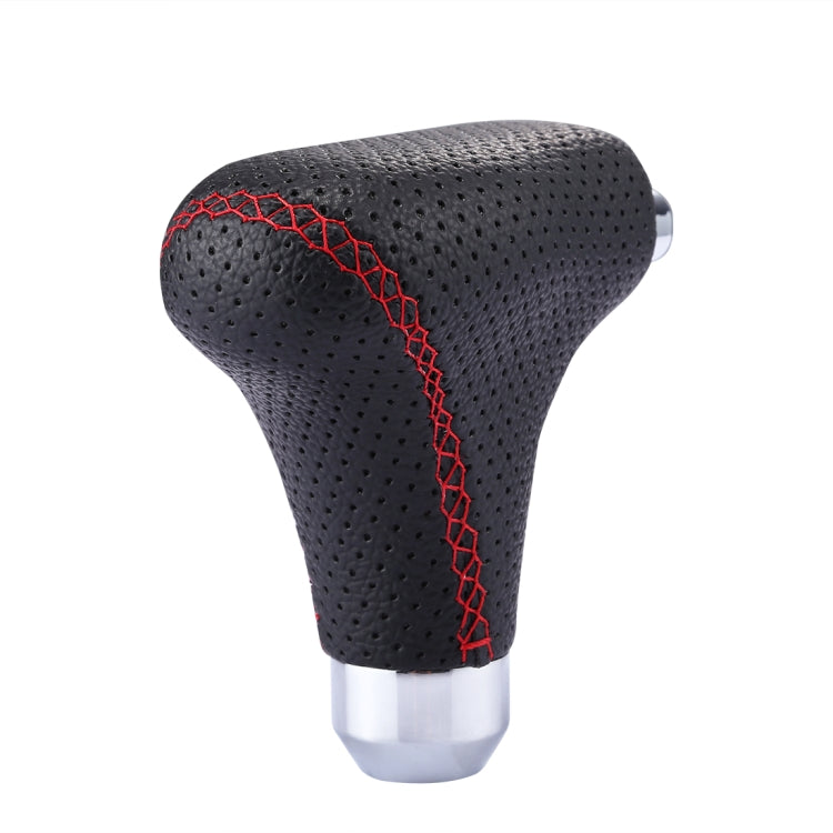 Universal Vehicle Car Black Leather Shifter Cover Manual Automatic Gear Shift Knob - Shift Knob by PMC TechLife | Online Shopping South Africa | PMC TechLife | Buy Now Pay Later Mobicred