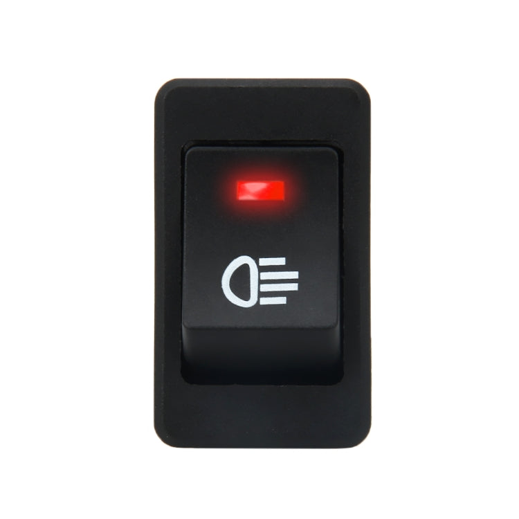30 Amp 12 Volt Four Plugs LED ON OFF Car Fog Light Switch (Red Light) - Car Switches by PMC TechLife | Online Shopping South Africa | PMC TechLife | Buy Now Pay Later Mobicred