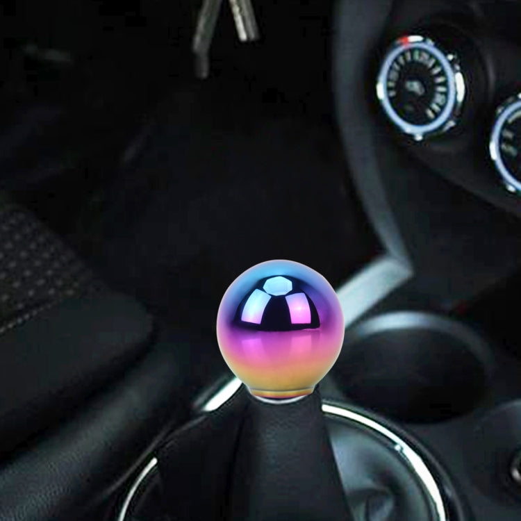 Universal Vehicle Car Gradient Blue Screwed Shifter Cover Manual Automatic Aluminum Gear Shift Knob - Shift Knob by PMC TechLife | Online Shopping South Africa | PMC TechLife | Buy Now Pay Later Mobicred