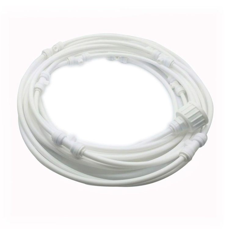Outdoor Lawn Garden PE Hose Mist Watering Line Misting Cooling System with 16 x Mist Nozzles, Length: 12m (White) - Watering & Irrigation by PMc TechLife | Online Shopping South Africa | PMc TechLife | Buy Now Pay Later Mobicred