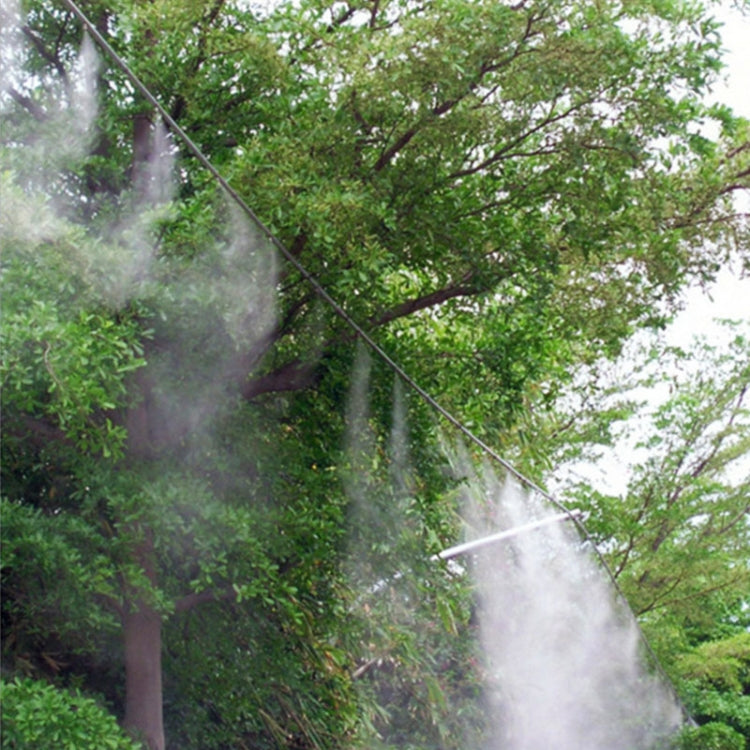 Outdoor Lawn Garden PE Hose Mist Watering Line Misting Cooling System with 26 x Mist Nozzles, Length: 18m(Black) - Watering & Irrigation by PMc TechLife | Online Shopping South Africa | PMc TechLife | Buy Now Pay Later Mobicred