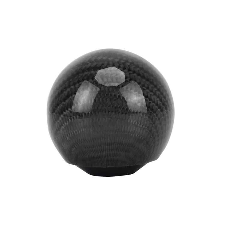 Universal Vehicle Car Shifter Cover Manual Automatic Carbon Fiber Ball Gear Shift Knob (Black) - Shift Knob by PMC TechLife | Online Shopping South Africa | PMC TechLife | Buy Now Pay Later Mobicred
