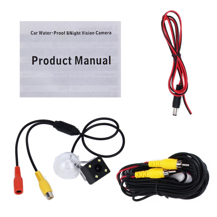 656��492 Effective Pixel  NTSC 60HZ CMOS II Waterproof Car Rear View Backup Camera With 4 LED Lamps for 2009-2016 Version Suzuki SX4 Hatchback - Rear View Cameras by PMC TechLife | Online Shopping South Africa | PMC TechLife | Buy Now Pay Later Mobicred