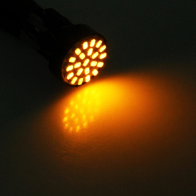 10 PCS T20/7443 Car Auto Lamp 1.2W 22-SMD 1206 LED Bulbs Brake Light - Arrow Turn Lights by PMC TechLife | Online Shopping South Africa | PMC TechLife | Buy Now Pay Later Mobicred