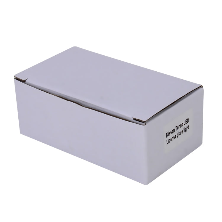 2 PCS LED License Plate Light 18-SMD Bulbs Lamps for Nissan/Teana 03 / Tada 03-08 /Sylphy 2008 /Sunny 2001-2006,2W 120LM,6000K, DC12V(White Light) - License Plate Lights by PMC TechLife | Online Shopping South Africa | PMC TechLife | Buy Now Pay Later Mobicred