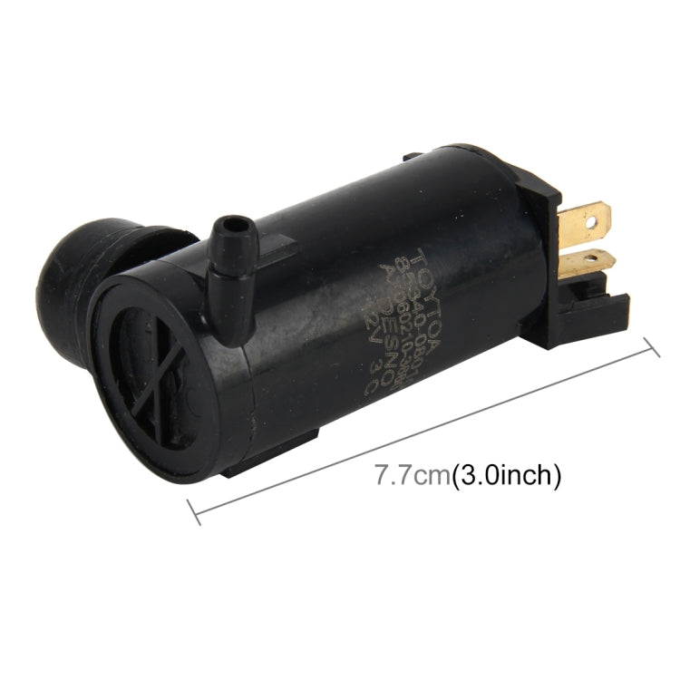 Washer Nozzle Electrical Motor Water Spray Nozzle Water Spray Motor for Toyota - Windscreen Wipers by PMC TechLife | Online Shopping South Africa | PMC TechLife | Buy Now Pay Later Mobicred