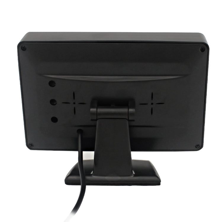 PZ601-C TFT LCD 2 Video Input 4.3 Inch Parking Monitor 2 in 1 with 648*488 Pixels Rear View Camera Glass Lens with 6m RCA Video Cable - Rear View Cameras by PMC TechLife | Online Shopping South Africa | PMC TechLife | Buy Now Pay Later Mobicred