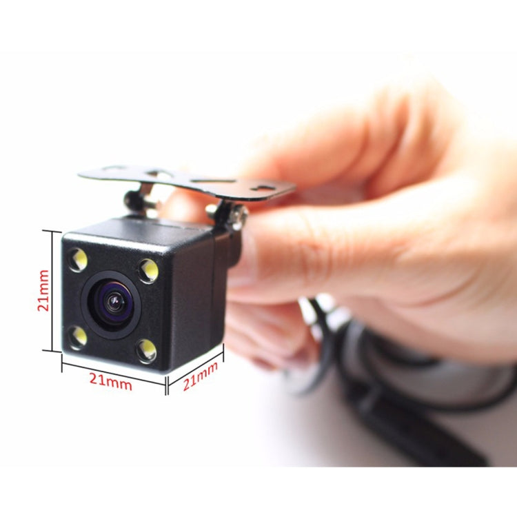 PZ601-C TFT LCD 2 Video Input 4.3 Inch Parking Monitor 2 in 1 with 648*488 Pixels Rear View Camera Glass Lens with 6m RCA Video Cable - Rear View Cameras by PMC TechLife | Online Shopping South Africa | PMC TechLife | Buy Now Pay Later Mobicred