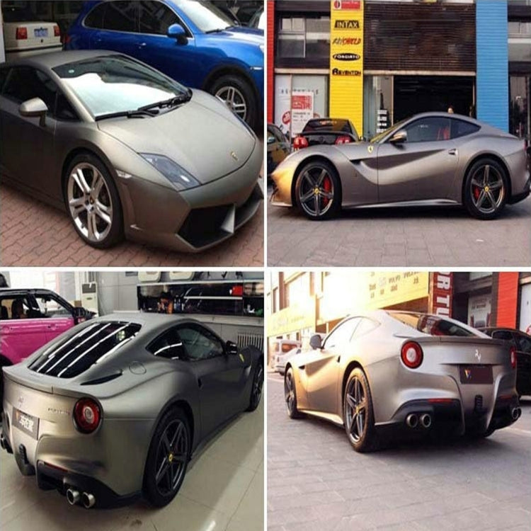 5m * 0.5m Ice Blue Metallic Matte Icy Ice Car Decal Wrap Auto Wrapping Vehicle Sticker Motorcycle Sheet Tint Vinyl Air Bubble Free(Rose Gold) - Auto Film by PMC TechLife | Online Shopping South Africa | PMC TechLife | Buy Now Pay Later Mobicred