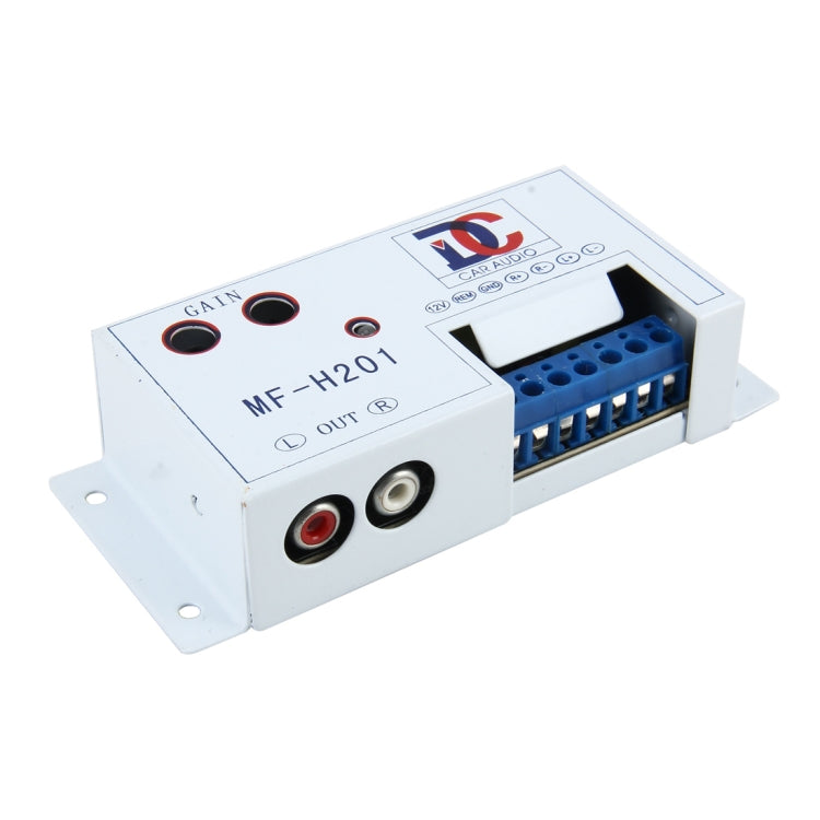Car Audio Speaker Level Converter High VF Rotates Low VF Auto Car High to Low Impedance Converter Adapter Speaker to RCA Line - Car Amplifiers by PMC TechLife | Online Shopping South Africa | PMC TechLife | Buy Now Pay Later Mobicred