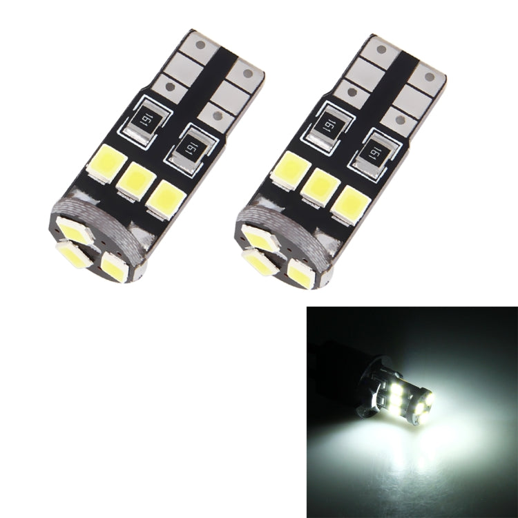 2 PCS T10/W5W/194/501 1.5W 90LM 6000K 9 SMD-3528 LED Bulbs Car Reading Lamp Clearance Light with Decoder, DC 12V - Clearance Lights by PMC TechLife | Online Shopping South Africa | PMC TechLife | Buy Now Pay Later Mobicred