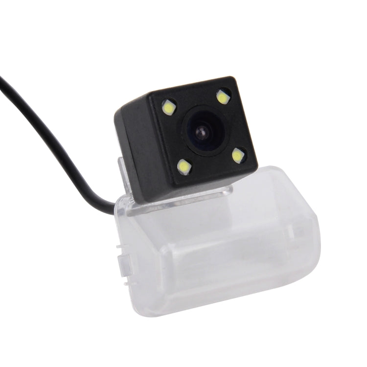 656��492 Effective Pixel  NTSC 60HZ CMOS II Waterproof Car Rear View Backup Camera With 4 LED Lamps for 2005-2013 Version Mazda 6 - Rear View Cameras by PMC TechLife | Online Shopping South Africa | PMC TechLife | Buy Now Pay Later Mobicred