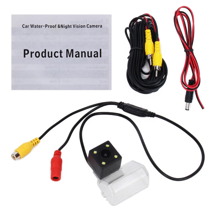 656��492 Effective Pixel  NTSC 60HZ CMOS II Waterproof Car Rear View Backup Camera With 4 LED Lamps for 2005-2013 Version Mazda 6 - Rear View Cameras by PMC TechLife | Online Shopping South Africa | PMC TechLife | Buy Now Pay Later Mobicred