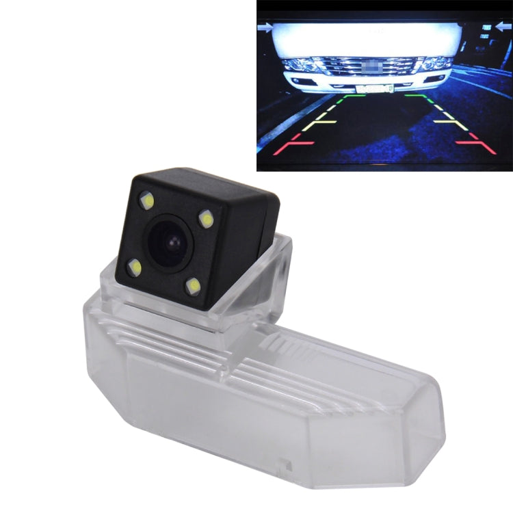 656��492 Effective Pixel Color HD Water-resistant Night Vision Wide Angle Car Rear View Reverse Camera With 4 LED Lamps for 2009 Version Mazda6 Rui Yi/2008 Version Mazda RX-8 - Rear View Cameras by PMC TechLife | Online Shopping South Africa | PMC TechLife | Buy Now Pay Later Mobicred