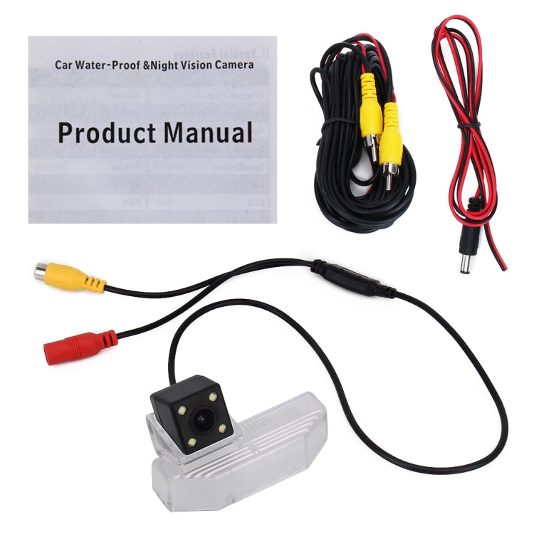 656��492 Effective Pixel Color HD Water-resistant Night Vision Wide Angle Car Rear View Reverse Camera With 4 LED Lamps for 2009 Version Mazda6 Rui Yi/2008 Version Mazda RX-8 - Rear View Cameras by PMC TechLife | Online Shopping South Africa | PMC TechLife | Buy Now Pay Later Mobicred