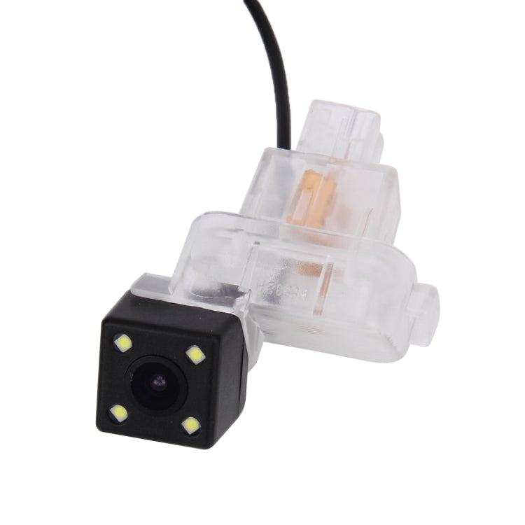 656��492 Effective Pixel HD Waterproof 4 LED Night Vision Wide Angle Car Rear View Backup Reverse Camera for 2014-2017 Version Mazda6 Atenza - Rear View Cameras by PMC TechLife | Online Shopping South Africa | PMC TechLife | Buy Now Pay Later Mobicred