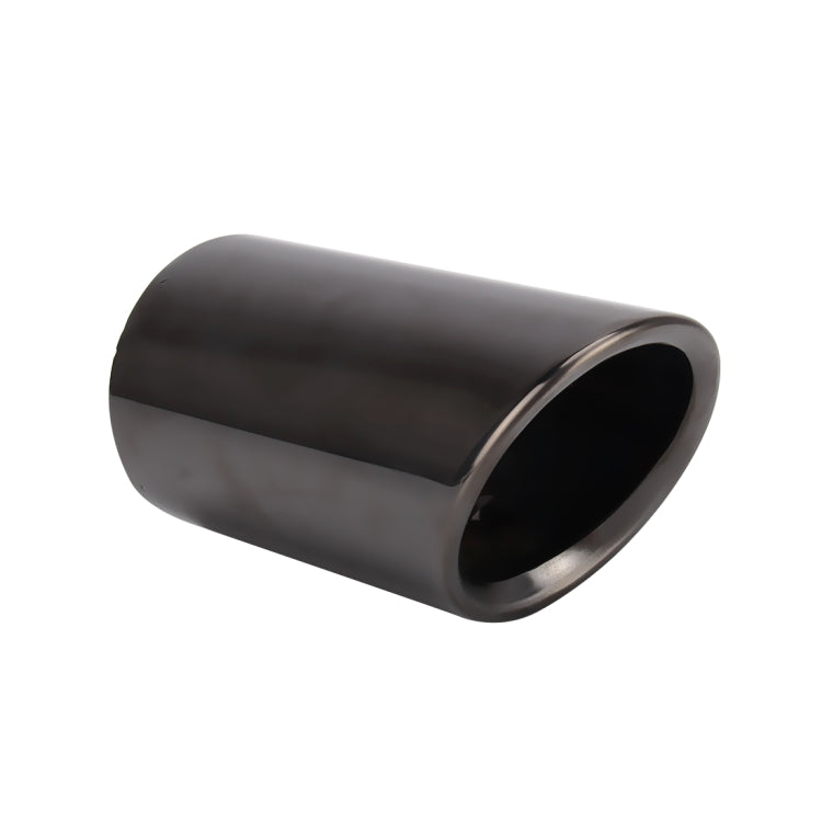 Car Styling Stainless Steel Exhaust Tail Muffler Tip Pipe for VW Volkswagen 1.2T Swept Volume(Black) - Exhaust Pipes by PMC TechLife | Online Shopping South Africa | PMC TechLife | Buy Now Pay Later Mobicred
