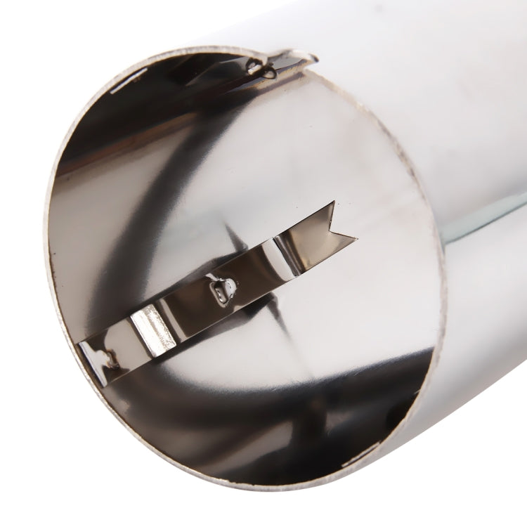 Car Styling Stainless Steel Exhaust Tail Muffler Tip Pipe for VW Volkswagen 1.2T Swept Volume(Silver) - Exhaust Pipes by PMC TechLife | Online Shopping South Africa | PMC TechLife | Buy Now Pay Later Mobicred