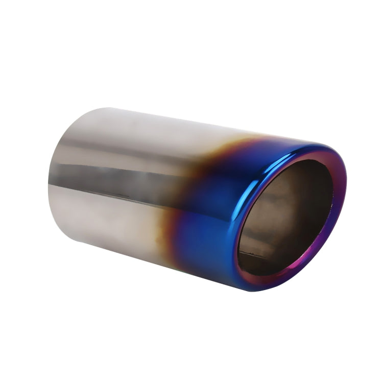 2 PCS Car Styling Stainless Steel Exhaust Tail Muffler Tip Pipe for VW Volkswagen 1.4T Swept Volume(Blue) - Exhaust Pipes by PMC TechLife | Online Shopping South Africa | PMC TechLife | Buy Now Pay Later Mobicred