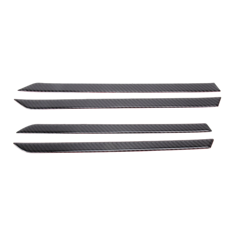 Carbon Fiber 3D Interior Door Trim Decals DIY Decorative Sticker for Honda Civic 10th Gen 2016-2019 - Car Interior Mouldings by PMC TechLife | Online Shopping South Africa | PMC TechLife | Buy Now Pay Later Mobicred