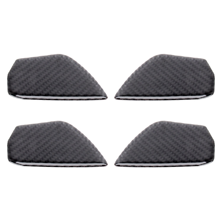 Carbon Fiber Inner Door Handle Bowl Cover Trim Decals Decorative Sticker for Honda Civic 10th Gen - Car Interior Mouldings by PMC TechLife | Online Shopping South Africa | PMC TechLife | Buy Now Pay Later Mobicred