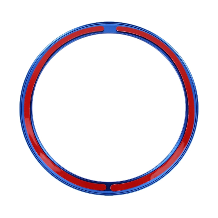 Car Auto Steering Wheel Aluminum Alloy Ring Cover Trim Sticker Decoration for Jaguar(Blue) - Decoration Rings by PMC Jewellery | Online Shopping South Africa | PMC Jewellery | Buy Now Pay Later Mobicred
