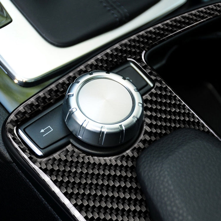 Car Carbon Fiber Left Drive Gear Position Panel Decorative Sticker for Mercedes-Benz W204 2007-2013 / W212 2010-2012 - Car Interior Mouldings by PMC TechLife | Online Shopping South Africa | PMC TechLife | Buy Now Pay Later Mobicred