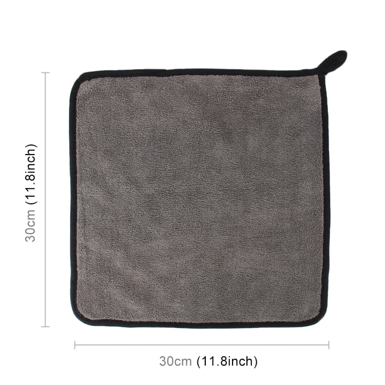 30 x 30cm Microfiber Absorbent Cleaning Drying Clean Cloth Washing Car Care Wash Towel - Car washing supplies by PMC TechLife | Online Shopping South Africa | PMC TechLife