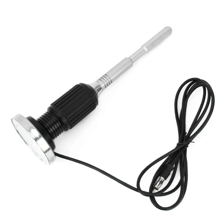 PS-5506 Universal Car Magnetic Roof Mount Base Radio AM/FM Aerial Amplified Antenna(Silver) - Aerials by PMC TechLife | Online Shopping South Africa | PMC TechLife | Buy Now Pay Later Mobicred