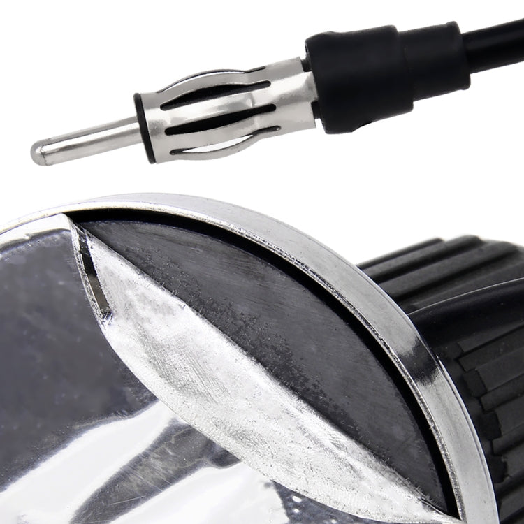 PS-5506 Universal Car Magnetic Roof Mount Base Radio AM/FM Aerial Amplified Antenna(Silver) - Aerials by PMC TechLife | Online Shopping South Africa | PMC TechLife | Buy Now Pay Later Mobicred