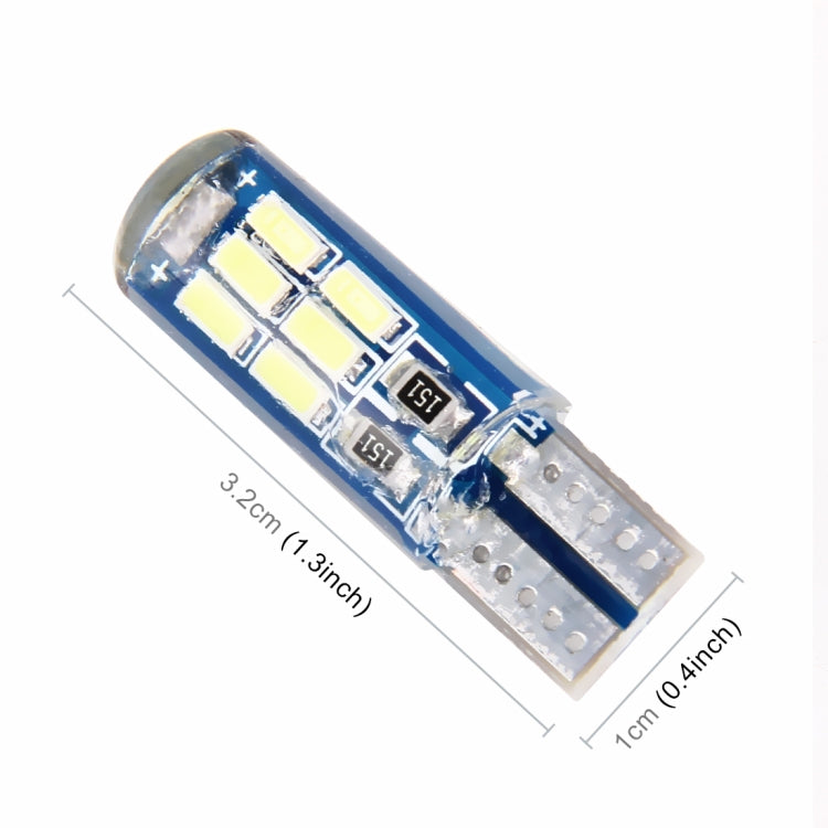 2 PCS T10/W5W/194/168/501 1.3W 9 LEDs SMD 4014 80 LM 7500K Car Reading Lamp Clearance Light, DC 12V(Cool White Light) - Clearance Lights by PMC TechLife | Online Shopping South Africa | PMC TechLife | Buy Now Pay Later Mobicred