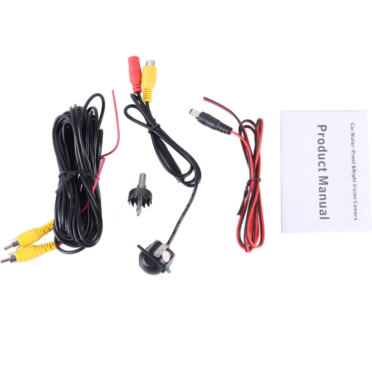 720��540 Effective Pixel PAL 50HZ / NTSC 60HZ CMOS II Universal Waterproof Car Rear View Backup Camera, DC 12V, Wire Length: 4m - Rear View Cameras by PMC TechLife | Online Shopping South Africa | PMC TechLife | Buy Now Pay Later Mobicred