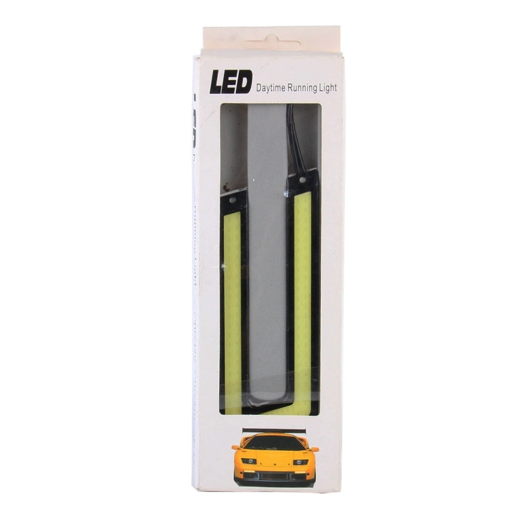 2 PCS DC 12V 10W 800LM 5500K COB Car DRL Daytime Running Lights Lamp,Cable Length:50cm(White Light) - Running Lights by PMC TechLife | Online Shopping South Africa | PMC TechLife | Buy Now Pay Later Mobicred
