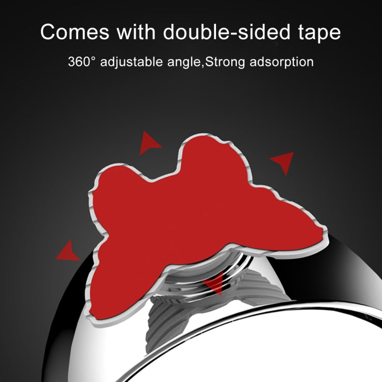 3R-044 Auxiliary Rear View Mirror Car Adjustable Blind Spot Mirror Wide Angle Auxiliary Rear View Side Mirror(Silver) - Interior Mirrors by 3R | Online Shopping South Africa | PMC TechLife | Buy Now Pay Later Mobicred