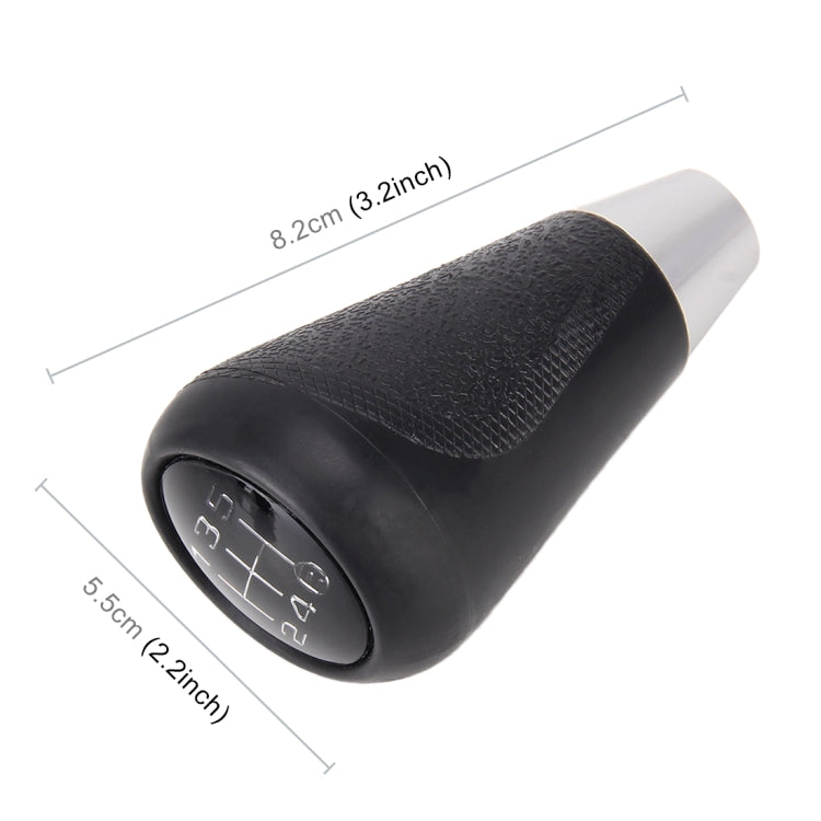 Universal Vehicle Modified Resin Shifter Manual 6-Speed Gear Shift Knob, Size: 8.2*5.5cm (Black) - Shift Knob by PMC TechLife | Online Shopping South Africa | PMC TechLife | Buy Now Pay Later Mobicred