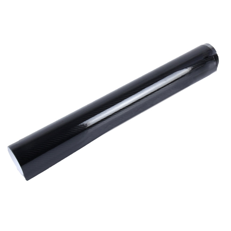 5D High Gloss Carbon Fiber Car Vinyl Wrap Sticker Decal Film Sheet Air Release, Size: 152cm x 50cm(Black) - Auto Film by PMc TechLife | Online Shopping South Africa | PMc TechLife | Buy Now Pay Later Mobicred