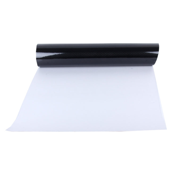 5D High Gloss Carbon Fiber Car Vinyl Wrap Sticker Decal Film Sheet Air Release, Size: 152cm x 50cm(Black) - Auto Film by PMc TechLife | Online Shopping South Africa | PMc TechLife | Buy Now Pay Later Mobicred