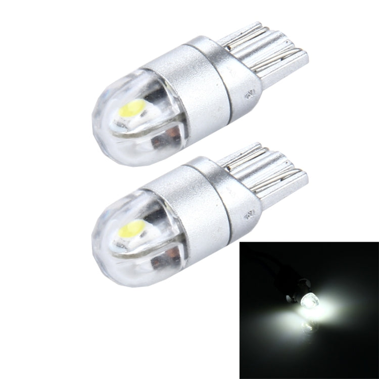 2 PCS T10 2W 150 LM 6000K 2 SMD-3030 LED Car Clearance Lights Lamp, DC 12V(White Light) - Clearance Lights by PMC TechLife | Online Shopping South Africa | PMC TechLife | Buy Now Pay Later Mobicred