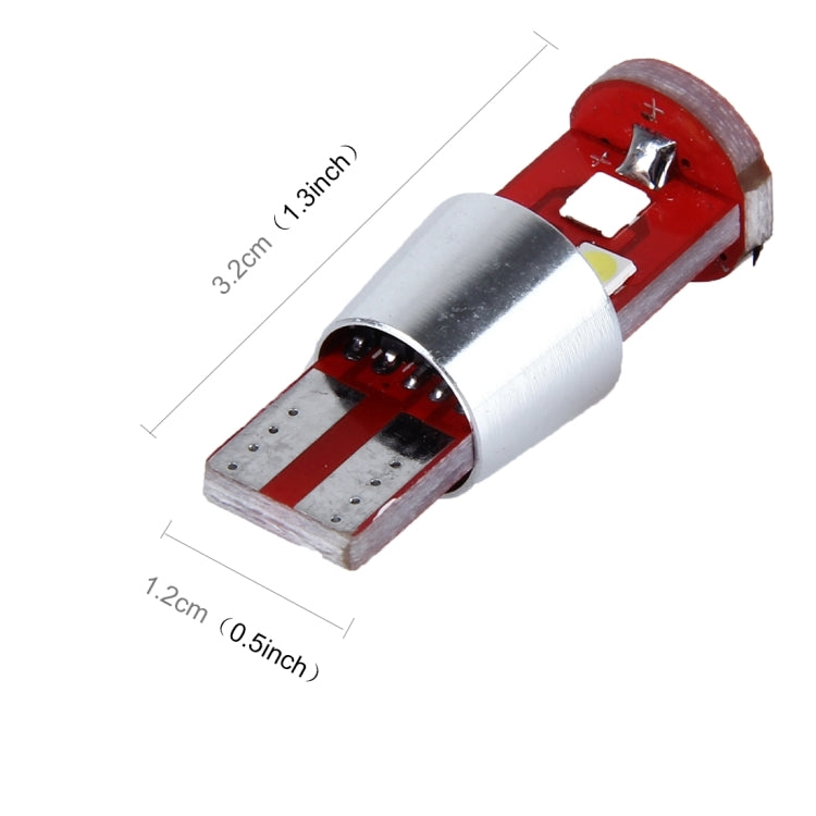 2 PCS T10 2.5W 200 LM 6000K 9 SMD-3030 LED Car Clearance Lights Lamp, DC 12V(White Light) - Clearance Lights by PMC TechLife | Online Shopping South Africa | PMC TechLife | Buy Now Pay Later Mobicred