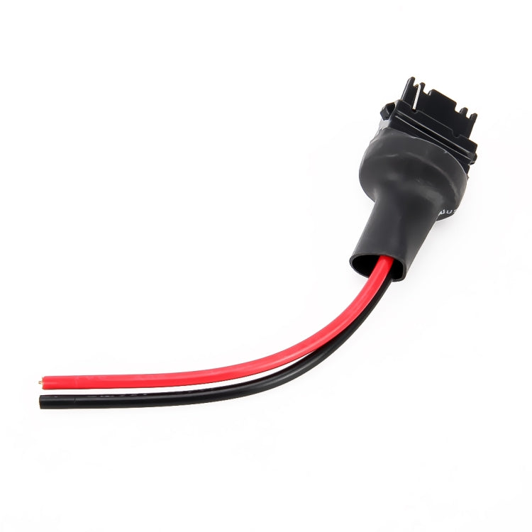 1 Pair T25 / 3156 Bulb Holder Base Male Socket with Wire - Wires by PMC TechLife | Online Shopping South Africa | PMC TechLife | Buy Now Pay Later Mobicred