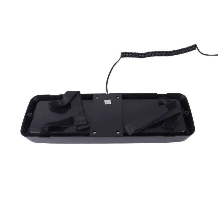 High qulaity DC 12V,9W LED Waterproof Car Sunshade Yellow Light Warning Lights Strobe Emergency Lights Flashing Light with 12 Kinds Flash Patterns - Warning Lights by PMC TechLife | Online Shopping South Africa | PMC TechLife | Buy Now Pay Later Mobicred