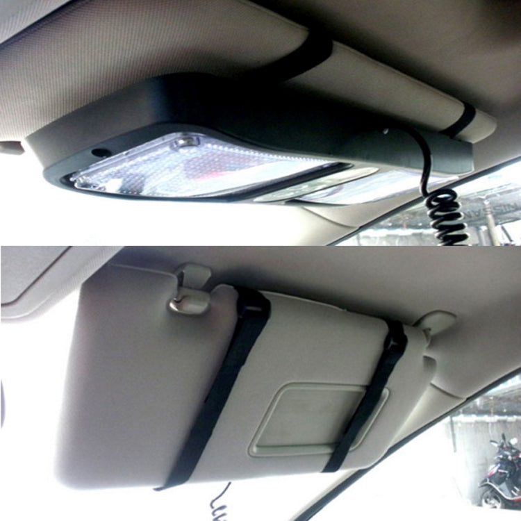 High qulaity DC 12V,9W LED Waterproof Car Sunshade Red Light And Blue Light Warning Lights Strobe Emergency Lights Flashing Light with 12 Kinds Flash Patterns - Warning Lights by PMC TechLife | Online Shopping South Africa | PMC TechLife | Buy Now Pay Later Mobicred